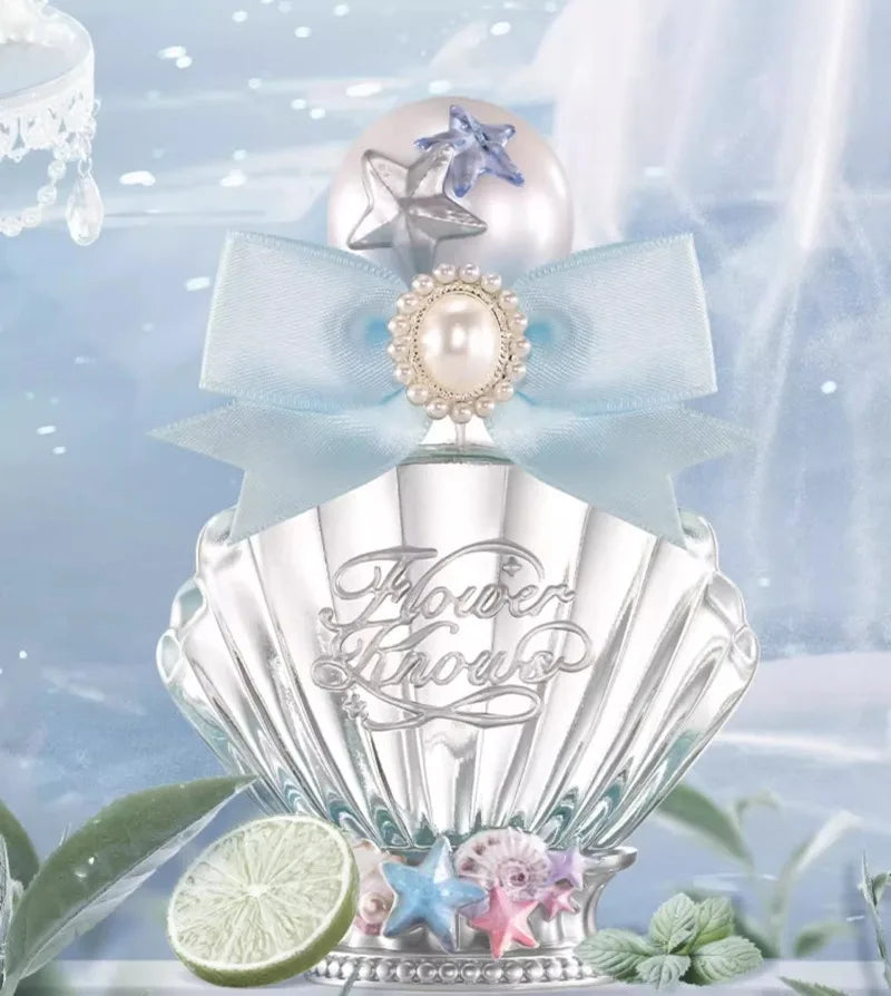 Flowerknows Moonlight Mermaid Perfume Flower Know Makeup Fruit Grapefruit Long Lasting Personal Perfume Eau De Parfum 50ML